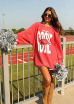 Wooo Pig Sooie Cord Pullover