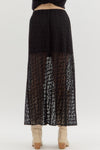 Midnight Rodeo Lace Skirt