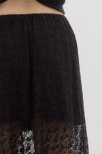Midnight Rodeo Lace Skirt
