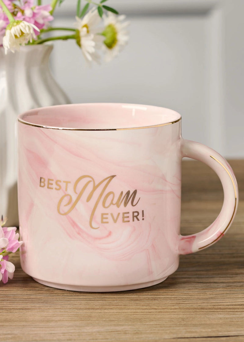 Marble Best Mom Ever Mug