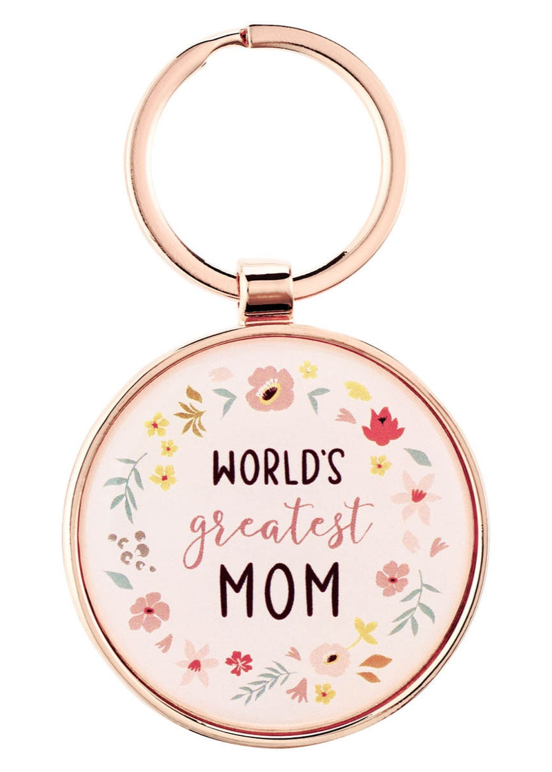 World's Greatest Mom Keychain