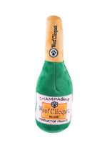 Woof Clicquot Rose' Champagne Bottle